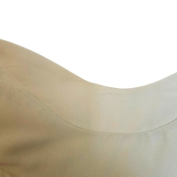 Abercrombie & Fitch Light Pastel Green Romantic Midi Dress with Sheer Sleeves - Picture 11 of 13